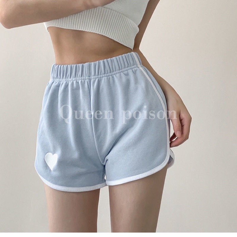 FREESHIP QUẦN SOOC VẢI HOẠ TIẾT TRÁI TYM LƯNG CHUN