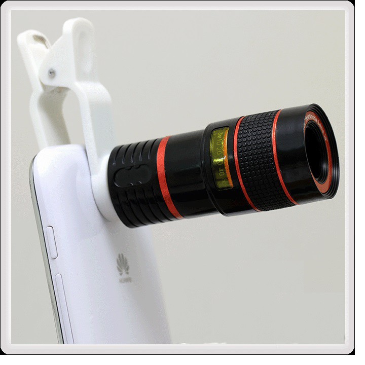 Ống kính zoom 8x cho điện thoại - Ống nhòm - Len zoom 8x cho điện thoại - Ống kính zoom cực xa
