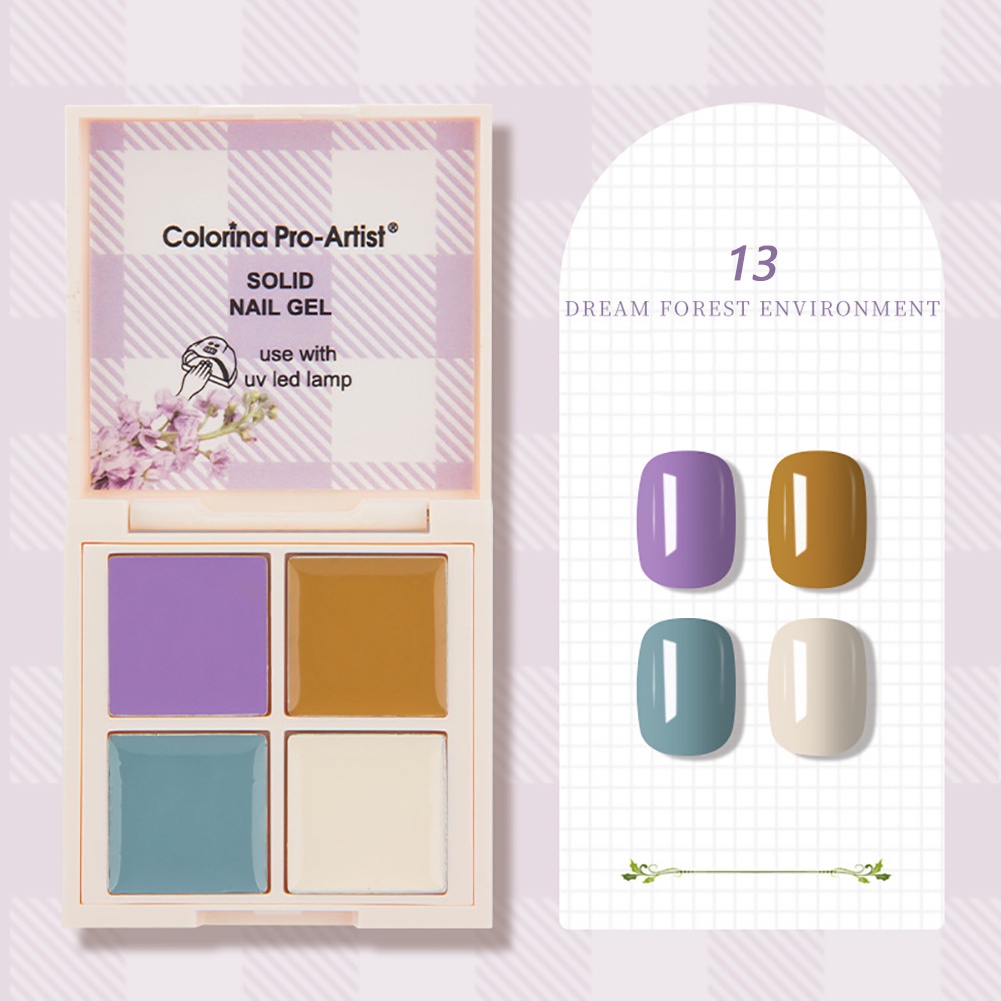 Keo Sơn Móng Tay Màu Sắc Đơn Giản Phong Cách Nhật Bản