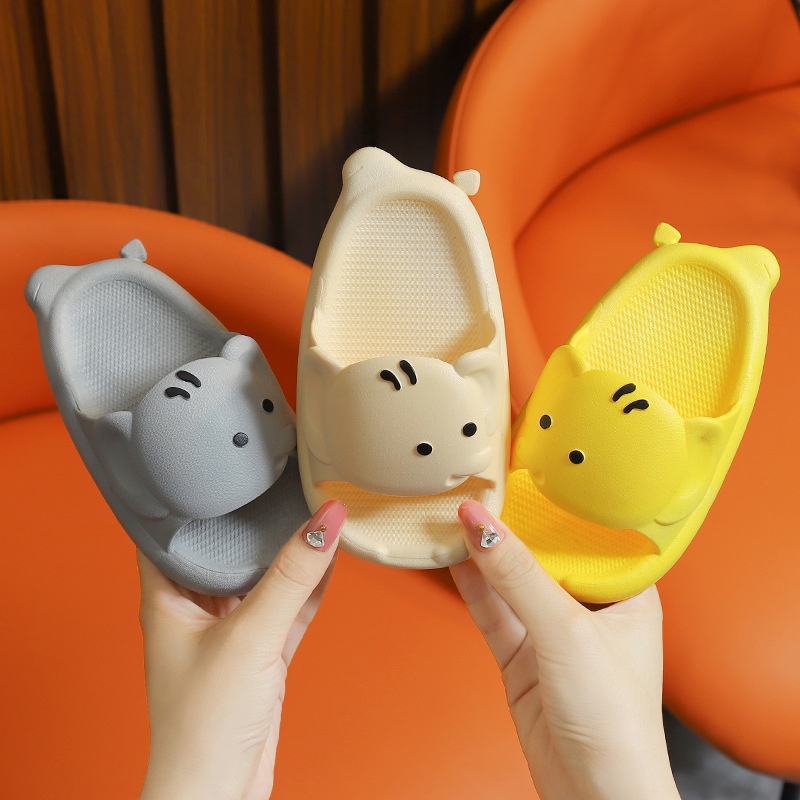 Dép lê hình voi cho bé, dép đi trong nhà chống trượt Elephant cho bé từ 1-5 tuổi Tula Store