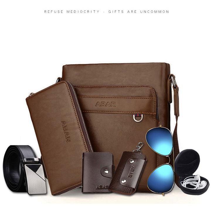 Túi da đeo chéo tặng nhiều phụ kiện_5.TDC-AB9998