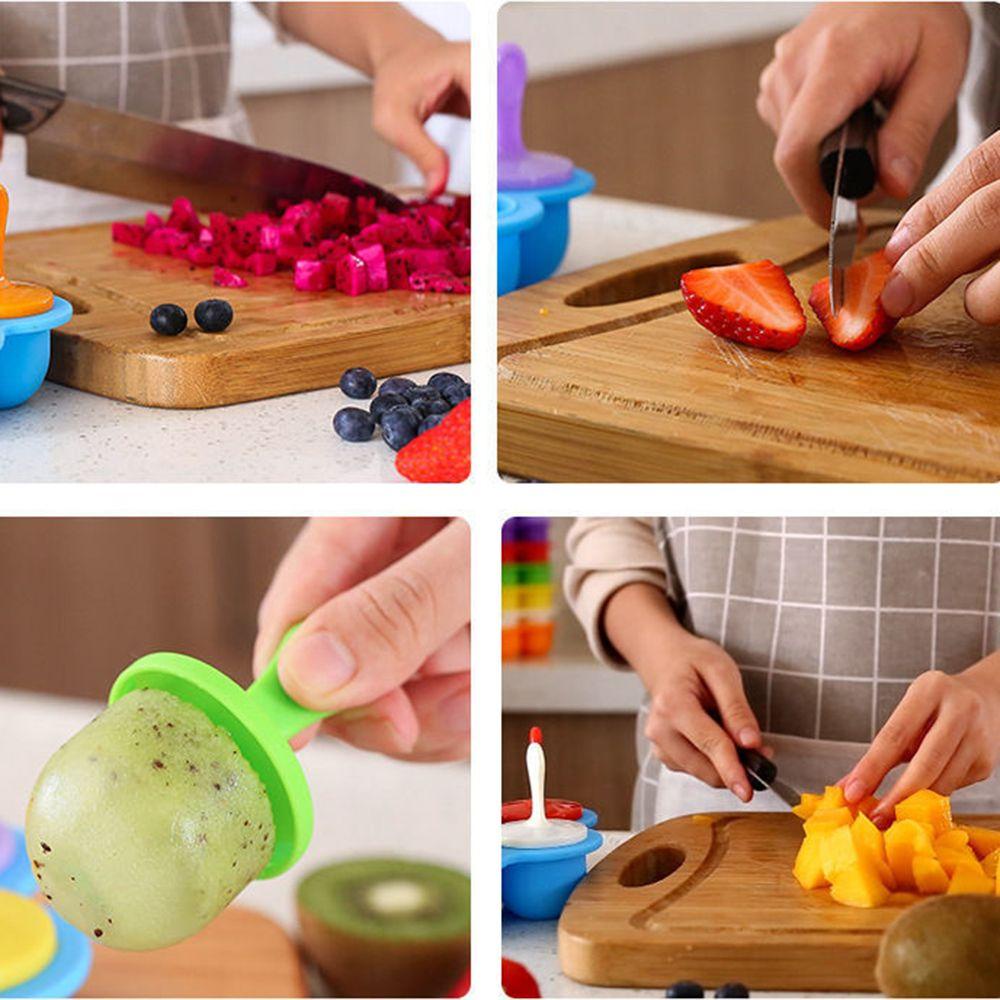 YIYU Khay Làm Đá 7 Ô An Toàn Không Mùi