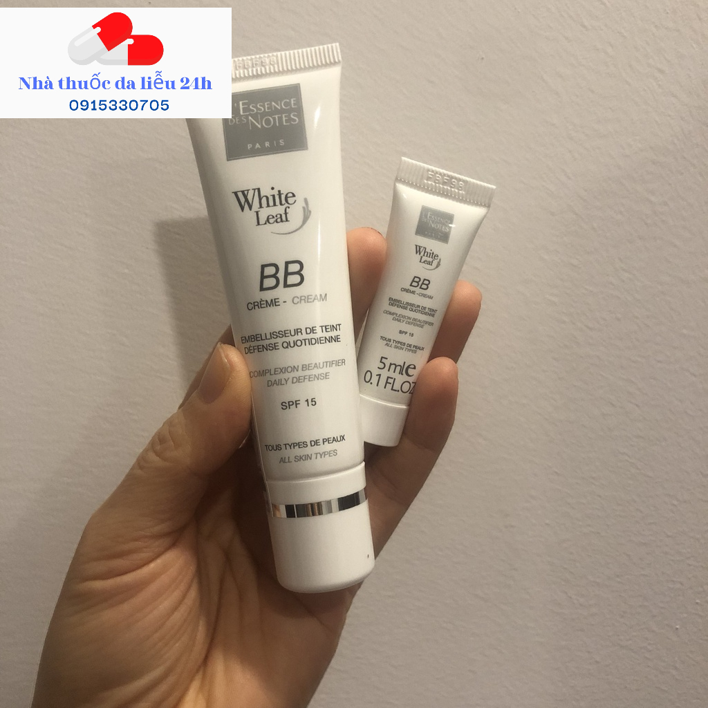 Kem nền che khuyết điểm, đồng đều màu da, dưỡng ẩm và bảo vệ da SPF 30 PA+++ White Leaf BB Creme