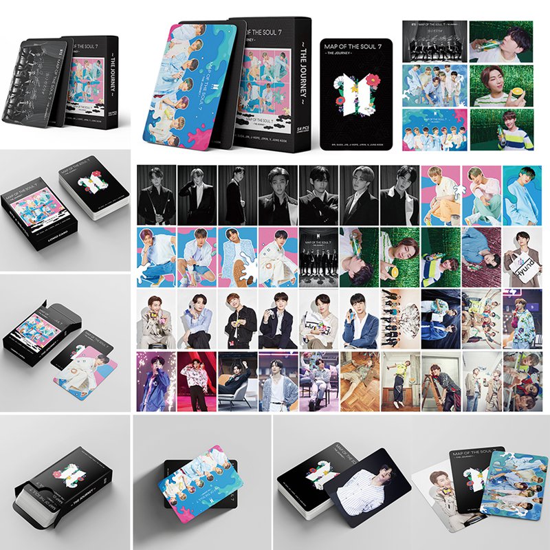 Set 54 Thẻ Ảnh Lomo In Hình Nhóm Nhạc Bts | BigBuy360 - bigbuy360.vn