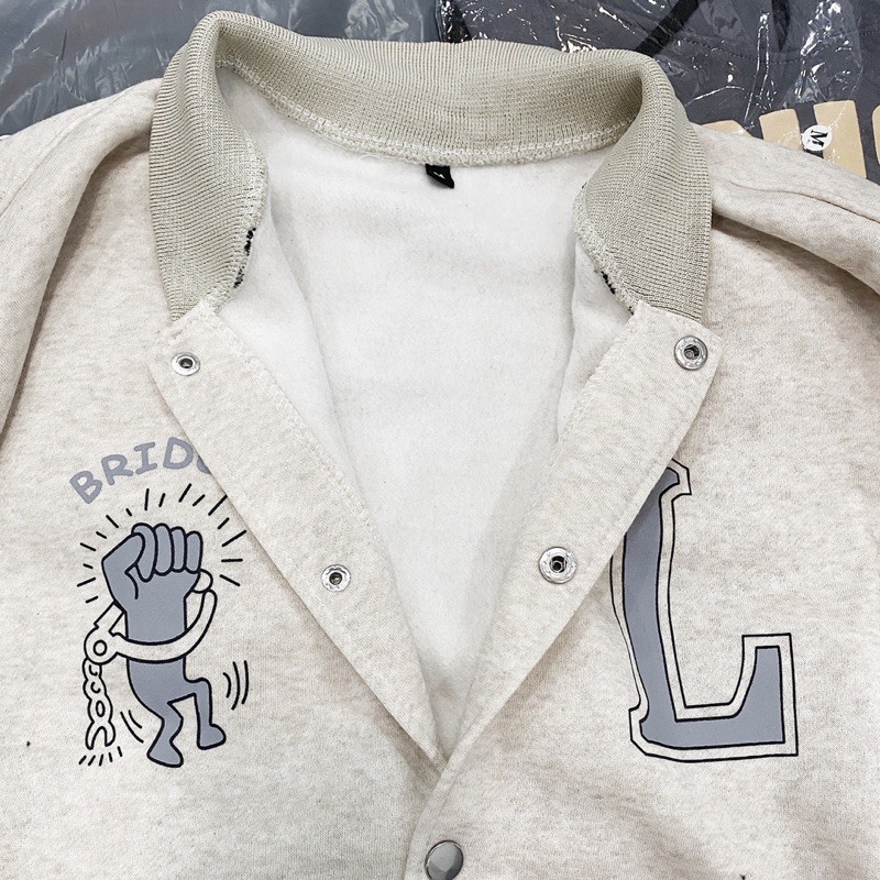 áo bomber chữ L ảnh thật unisex | BigBuy360 - bigbuy360.vn