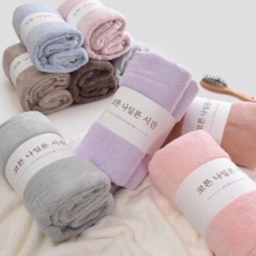 Khăn bông tắm xuất Hàn - khăn tắm xuất Hàn 70x140cm