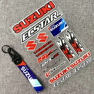 FENDER Bộ Miếng Dán Phản Quang Bằng Da Nylon Vinyl Cho Suzuki Gsxr Gsx R600 750 1000