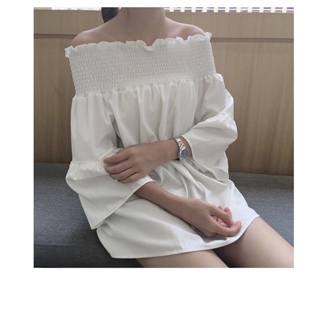 ÁO BẸT VAI NHÚN XINH MẶC ĐƯỢC HAI KIỂU B2