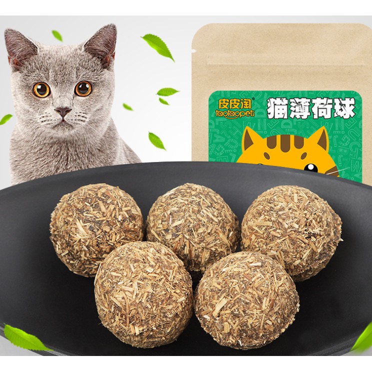 Đồ chơi banh catnip cho mèo