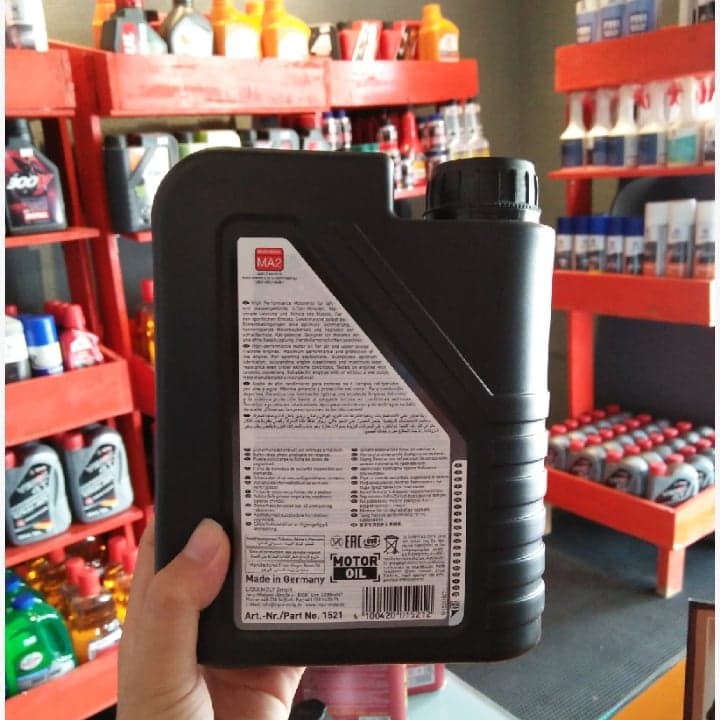 Nhớt Liqui Moly 10W-40 STREET 1 Lít- Nhớt xe Máy Liqui moly Chính Hãng Nhập Khẩu Đức 100% chamsocxestore