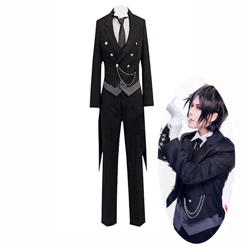 Trang Phục Hóa Trang Nhân Vật Sebastian Michaelis Trong Phim Black Butler 2