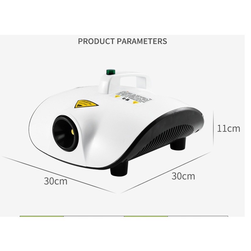 Máy phun khử khuẩn Nano bạc 1500W, Máy tạo khói khử trùng , máy phun diệt khuẩn