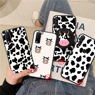 Ốp Lưng Hình Bò Sữa Xinh Xắn Cho Vivo V20 Se Y20I Y20S Y20 Y30 Y31 Y51 X60 Pro