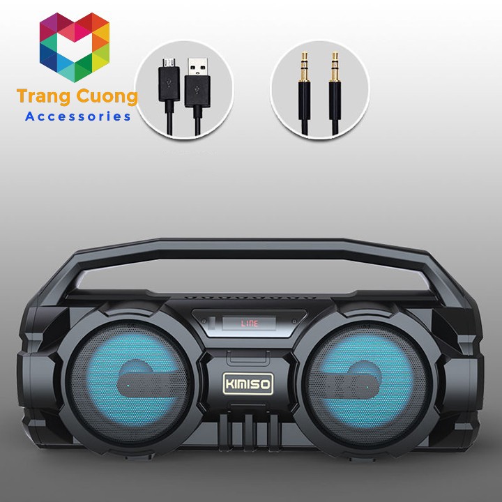 [🚚FREESHIP] Loa Bluetooth KIMISO KM-S1 - TẶNG KÈM MÍCH HÁT KARAOKE