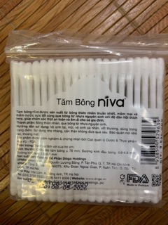 Tăm bông Niva 100 que