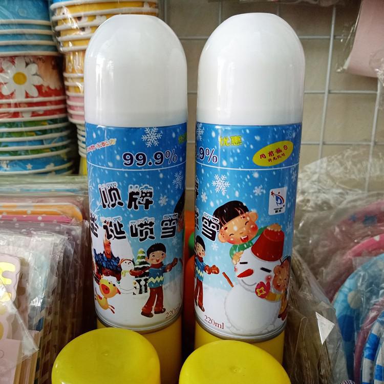 Bình xịt bọt tuyết không tan/tan cho sinh nhật sự kiện