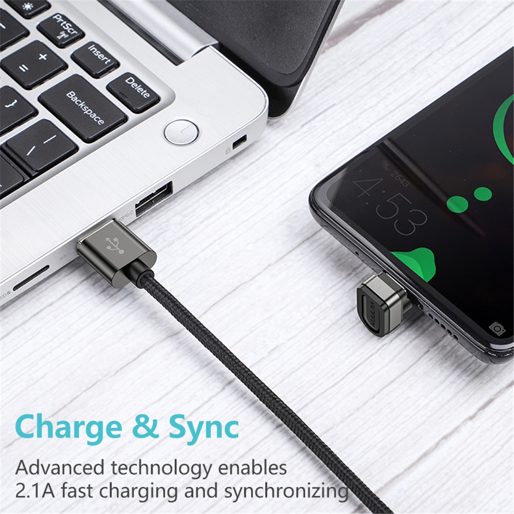 VIRWIR Dây Cáp Sạc Nhanh USB C 1M / 2M Chuyên Dụng Cho Huawei Xiaomi Samsung