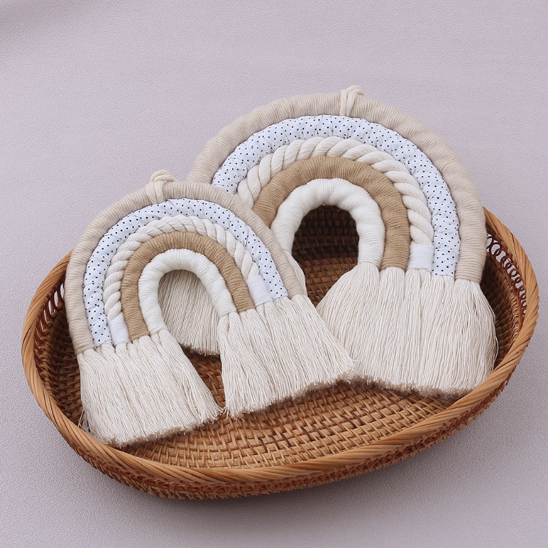 Dây Treo Tường Trang Trí Hình Cầu Vồng Thủ Công DIY