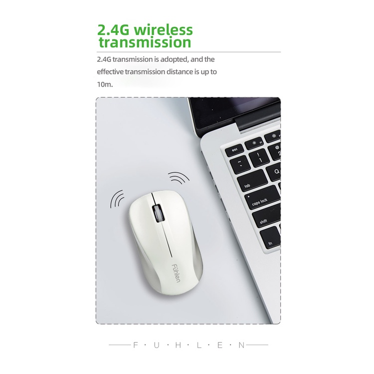 Chuột không dây silent fuhen M75