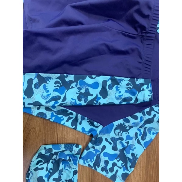 Bộ bơi kèm mũ cho bé trai có size to