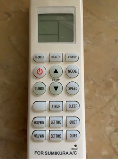 Điều khiển điều hoà Sumikura kèm pin