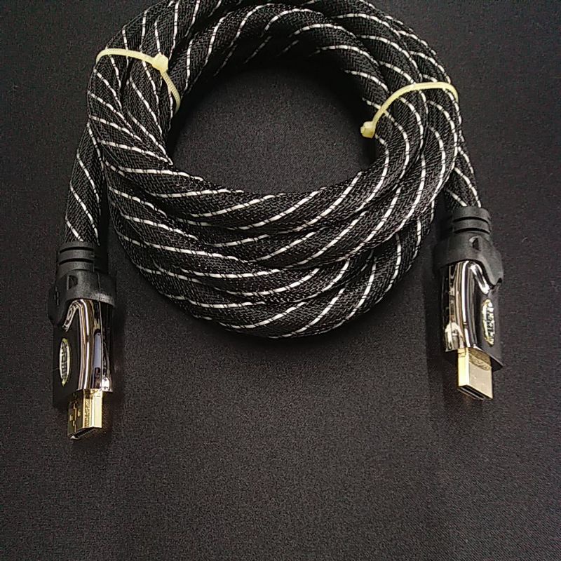 Cáp tín hiệu HDMI bọc lưới chống nhiễu 3D 4K dài 2m