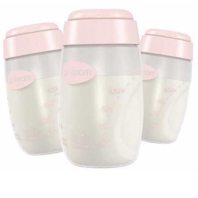 Bộ ba bình trữ sữa Unimom