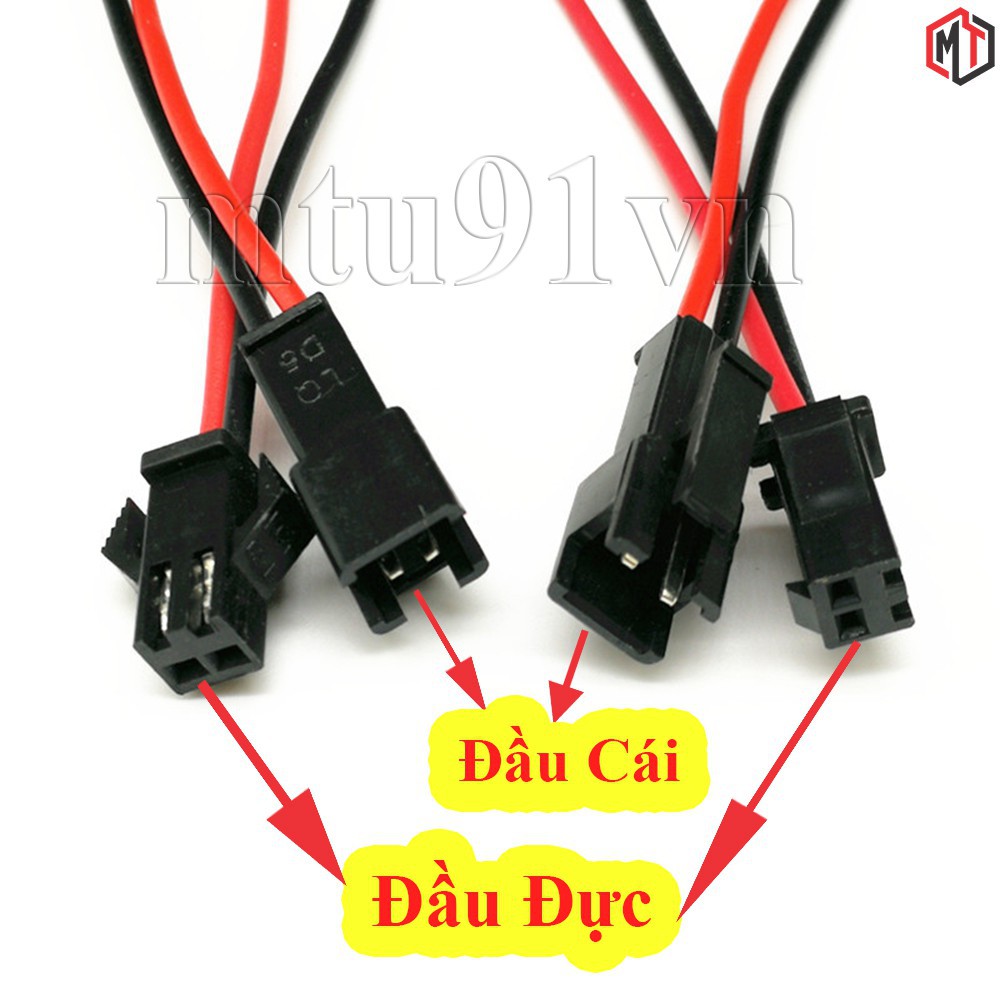 1 Cặp jack kết nối SM-2P 2.54mm Đực Cái