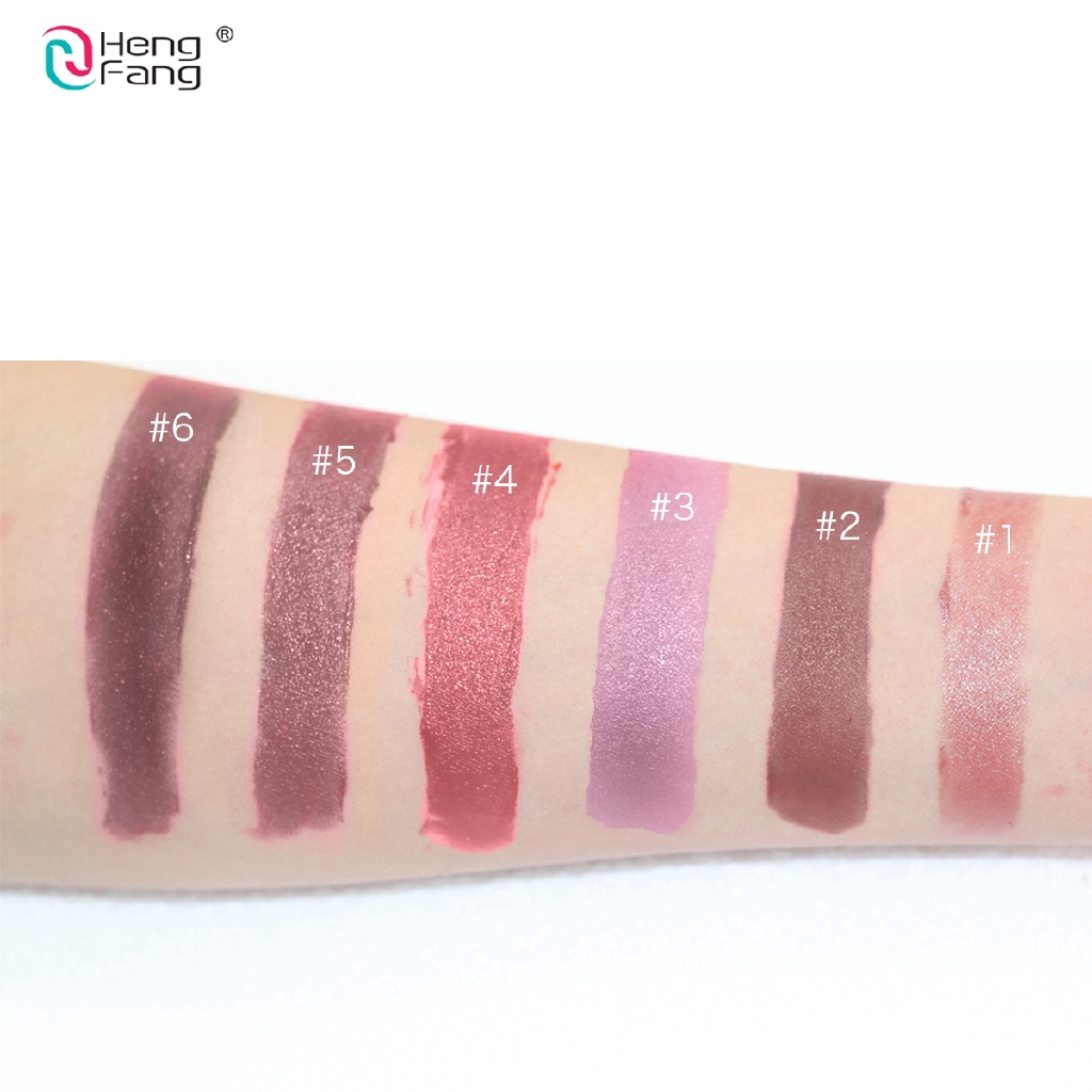 Set 6 Son Môi HengFang H136 Không Dính Cốc Kháng Nước Lâu Trôi