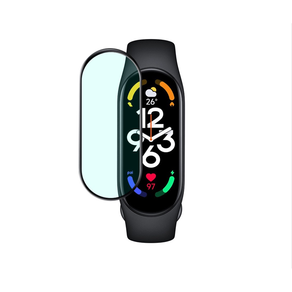 Miếng Dán Bảo Vệ Màn Hình Cong 3D Cho Xiaomi Mi Band 7 Miband 7