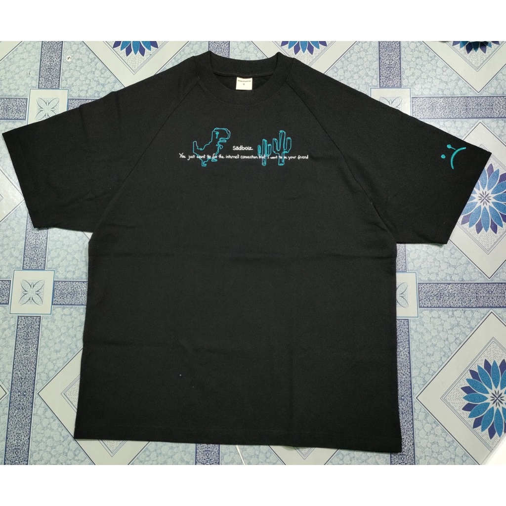 Áo thun SB SADDINO màu đen new/pass