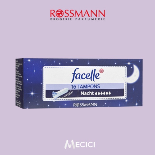 Tampon băng vệ sinh Facelle đủ size, hàng Đức chính hãng - Shop Mecici