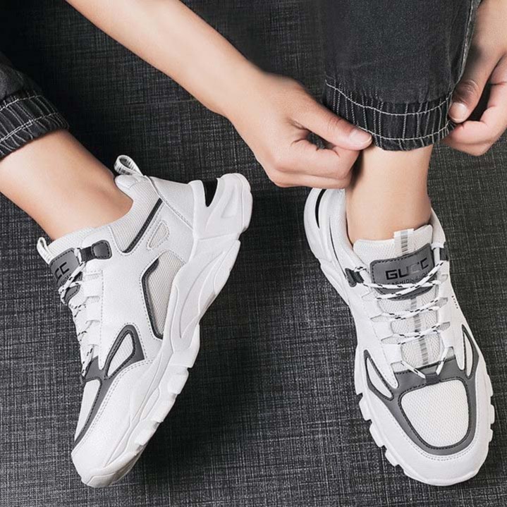 (Có Hộp) Giày Nam Thể Thao, Sneaker Nam Tăng Chiều Cao Bảo Hành Tặng 3 Đôi Tất Cotton Khi Mua 2 Sản Phẩm