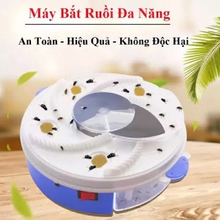 Máy bắt ruồi tự động thông minh, máy bắt ruồi chạy điện không dùng hóa chất
