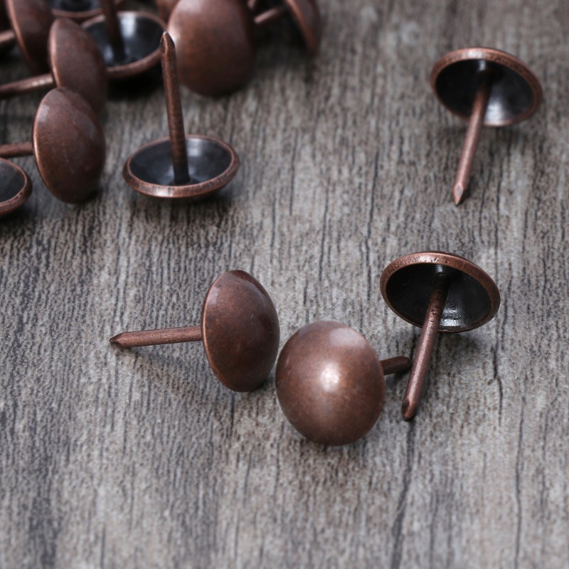 Set 100 Đinh Đồng Phong Cách Cổ Điển Dùng Để Trang Trí Nội Thất