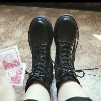 (Order) Boots chiến binh cổ lửng basic siêu chất, dễ phối đồ