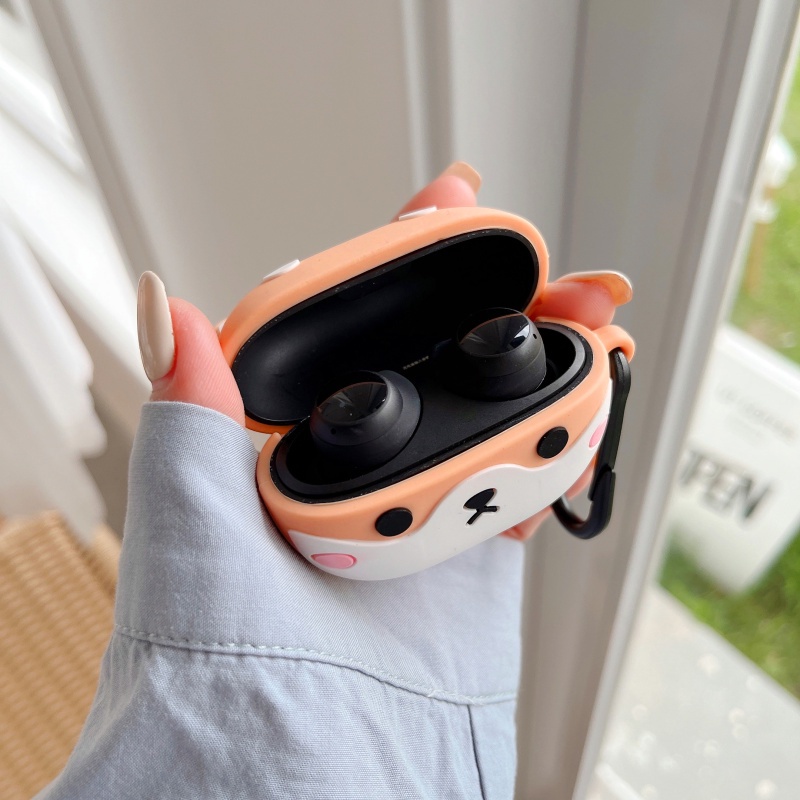 Vỏ Bảo Vệ Hộp Sạc Tai Nghe bluetooth Không Dây Xiaomi Redmi Buds3 lite Bằng Silicon Mềm Họa Tiết Hoạt Hình 3D Dễ Thương