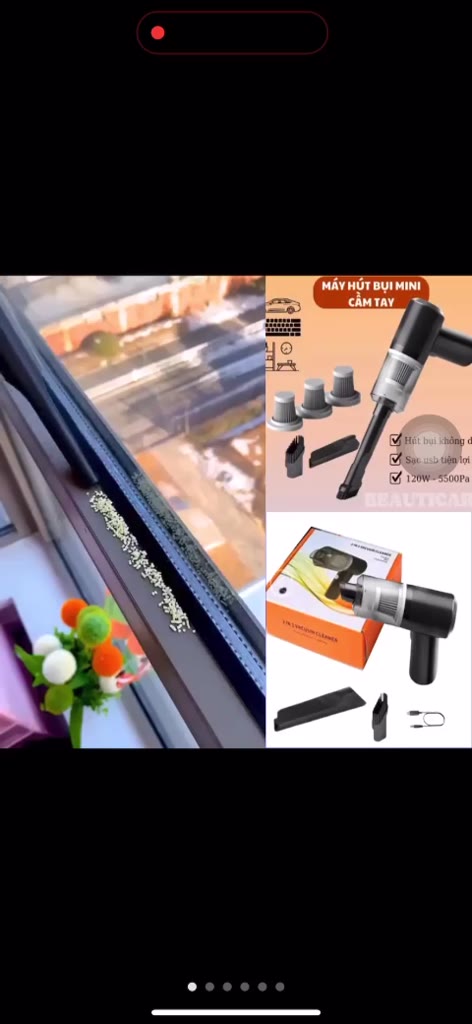 Máy hút bụi cầm tay mini