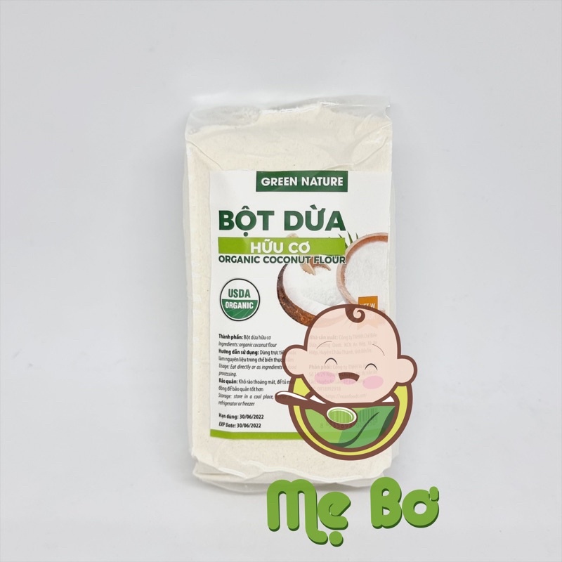 [GREEN NATURE] BỘT DỪA HỮU CƠ (có chia gói lẻ 50g)