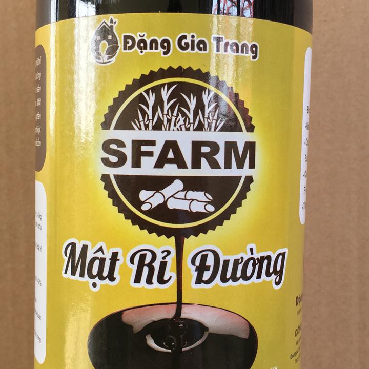 MẬT RỈ ĐƯỜNG SFARM CHAI 1 LÍT.