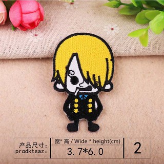 Miếng dán ủi quần áo hình anime Nhật Bản