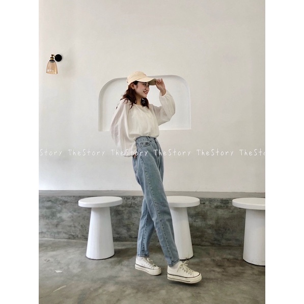 [STR] Quần jean dài trơn Q629
