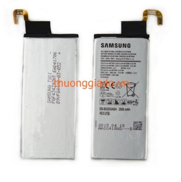 PIN SAMSUNG GALAXY S6 EDGE G925F CHÍNH HÃNG ORIGINAL BATTERY BẢO HÀNH 6 THÁNG