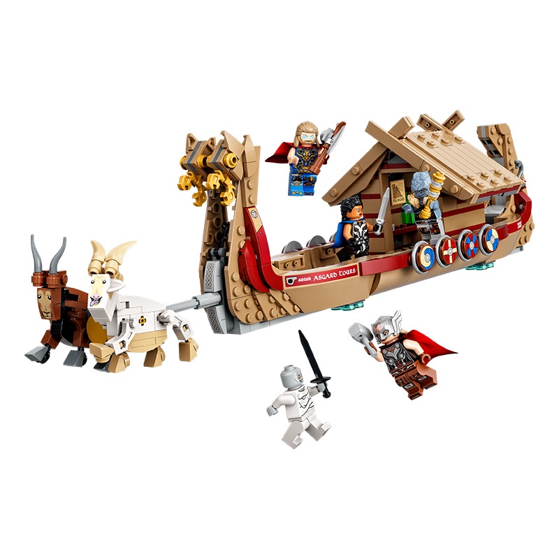 Đồ Chơi LEGO Thuyền Sơn Dương Của Thor 76208 (564 chi tiết)
