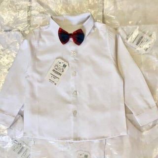 Áo sơ mi Zara kèm nơ