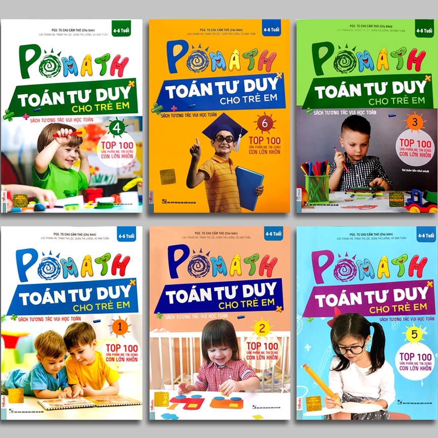 Sách - POMath - Toán tư duy cho trẻ em