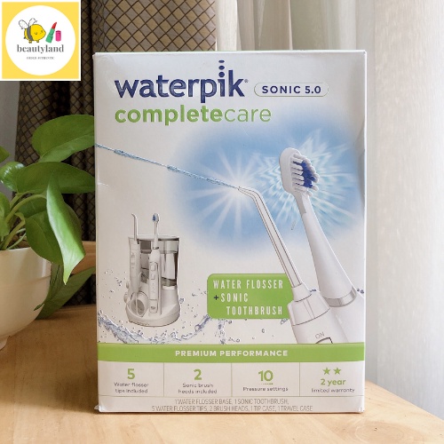 Bộ đôi hoàn hảo MÁY TĂM NƯỚC và BÀN CHẢI ĐIỆN - WATERPIK COMPLETE CARE WATERFLOSSER TOOTHBRUSH 5.0