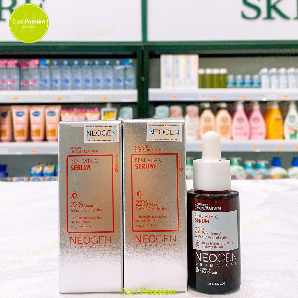 Tinh Chất Serum Neogen Vitamin C Làm Trắng Da, Mờ Thâm - Neogen Dermalogy Real Vita C Serum 32g