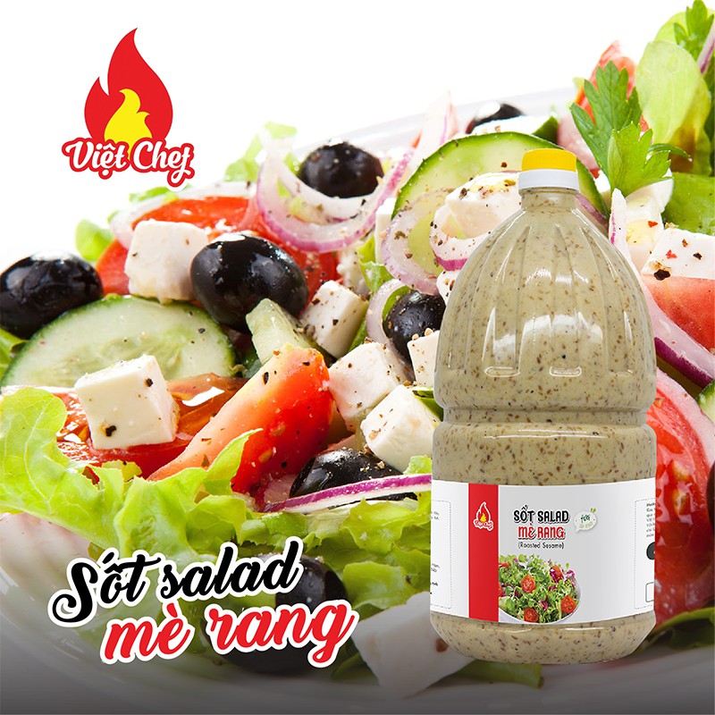 NƯỚC XỐT SALAD MÈ RANG CAN 2L - Nước xốt trộn Salad tươi ngon | BigBuy360 - bigbuy360.vn