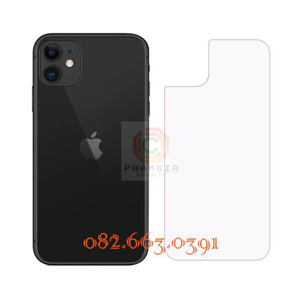 Cường lực mặt sau IPhone X / XR / XS MAX / 11 nano chống bể